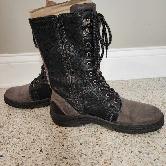 Born Combat Boots - 9 - Picture 7 of 15